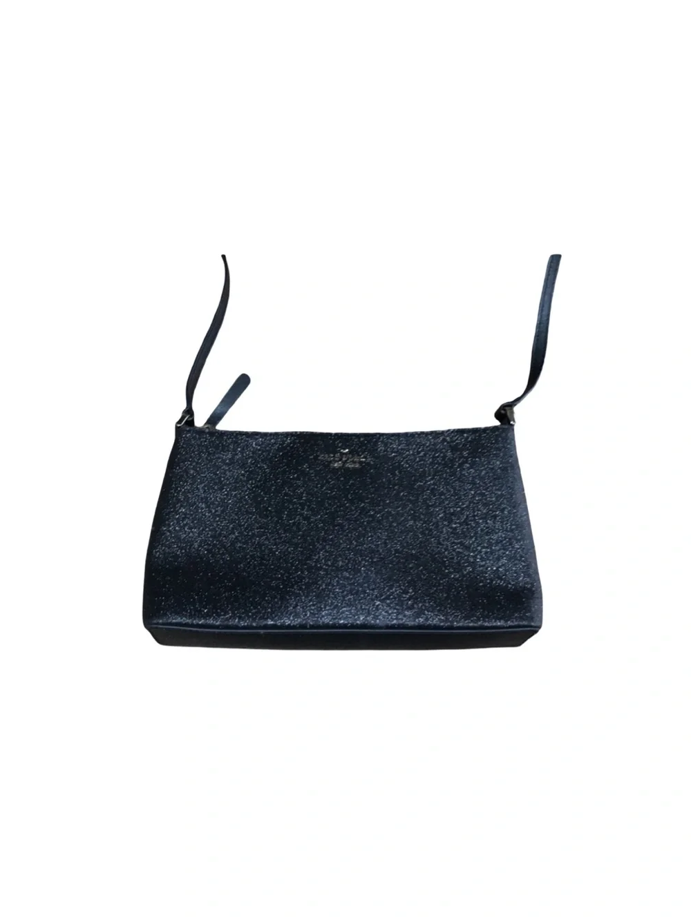 Kate Spade Joely Black Glitter Crossbody Bag